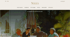 Desktop Screenshot of chateaudenages.com