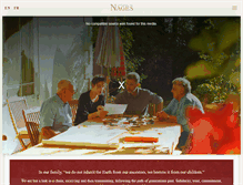 Tablet Screenshot of chateaudenages.com